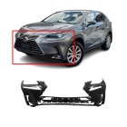 Front Bumper Cover For 2018-2021 Lexus NX300 W/O Park Holes Primed LX1000347