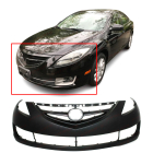 Primed Front Bumper Cover Fascia Direct Fit for 2009-2013 Mazda 6 09-13