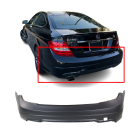Rear Bumper Cover For 2012-2015 Mercedes C250/C300/C350 Primed MB1100287