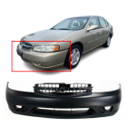 Front Bumper Cover For 2000-2001 Nissan Altima GLE, GXE, XE F20220Z825 NI1000175