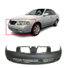 Primed Front Bumper Cover for 2004-2006 Nissan Sentra Base GXE SE-R S XE SE LE