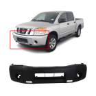 Front Bumper Cover For 2004-2014 Nissan Titan S XE Primed NI1000237