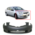 Primed Front Bumper Fascia Cover for 2010-2012 Nissan Sentra Base S 62022ZT51J