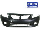 Primed Front Bumper Cover Fascia for 2012-2014 Nissan Versa NI1000284C CAPA