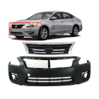 Front Bumper Cover and Grille Kit For Nissan Altima 2013-2015 NI1000285