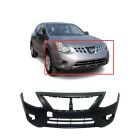 Primed Front Bumper Cover Fascia for 2015-2018 Nissan Versa S SV Advance Sense