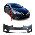 Primed Front Bumper Cover Replacement for 2016-2019 Nissan Sentra 16-19