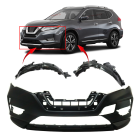 Bumper Cover & Fender Liner Kit for Nissan Rogue 2017-2019