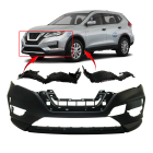 Bumper Cover & Fender Liner Kit for Nissan Rogue 2017-2019