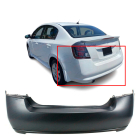 Primed Rear Bumper Cover Replacement for 2007-2012 Nissan Sentra 07-12