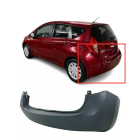 Primed Rear Bumper Cover Fascia for 2014-2016 Nissan Versa Note S SL SV Plus