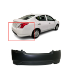 Bumper Cover for Nissan Versa 2015-2019