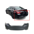 Rear Bumper Cover for 2016-2018 Nissan Altima w/Park Assist 850229HS2H NI1100311