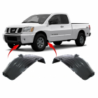 Set of 2 Fender Liners for Nissan Armada, Titan 2004-2007 NI1248107 NI1249107