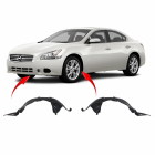 Set of 2 Fender Liners for Nissan Maxima 2009-2014 NI1248119 NI1249119