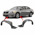 Set of 2 Fender Liners for Nissan Altima 2013-2013 NI1248131 NI1249131