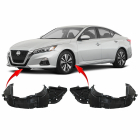 Set of 2 Fender Liners for Nissan Altima 2019-2020 NI1248166 NI1249166 638416CA0