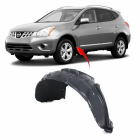 Front Left Driver Side Fender Liner For 2008-2013 Nissan Rogue NI1248117