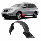 Front Left Driver Side Fender Liner For 2013-2014 Nissan Pathfinder NI1248160