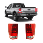 Set of 2 TailLights for Nissan Titan 2004-2015 NI2800161 NI2801161