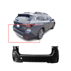 Rear Bumper Cover For 2020-2022 Subaru Outback Base Limited Premier SU1100197