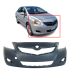 Primed Front Bumper Fascia for 2007-2012 Toyota Yaris 5211952934 TO1000321 Sedan