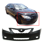 Primed Front Bumper Cover For 2007-2009 Toyota Camry Sedan Base LE XLE CE Hybrid