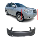 Front Bumper Cover For 2008-2010 Toyota Highlander Primed TO1000338