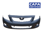 Primed Front Bumper cover Fascia for 2009-2010 Toyota Corolla CE LE XLE CAPA