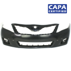 Primed Front Bumper Cover for 2010 2011 Toyota Camry SE Sedan TO1000355 CAPA