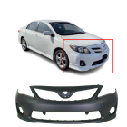 Primed Front Bumper Cover for 2011-2013 Toyota Corolla S XRS TO1000373