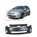 Front Bumper Cover For 2010-2011 Toyota Prius w Park Sensor/fog light Holes