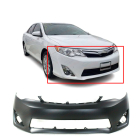 Primed Front Bumper Cover Fascia for 2012-2014 Toyota Camry XLE L E 5211906974