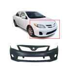 Front Bumper Cover For 2011-2013 Toyota Corolla Japan Built w Fog light holes