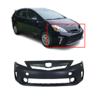 Front Bumper Cover For 2012-2014 Toyota Prius V LED Primed TO1000390
