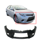 Primed Front Bumper Cover For 2014-2016 Toyota Corolla Base CE C LE L 5211903904