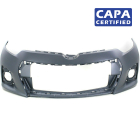 Primed Front Bumper Cover for 2014-2016 Toyota Corolla Sedan S SE CAPA