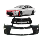 Front Bumper Cover and Grille Kit For Toyota Camry 2015-2017 Hybrid TO1000409