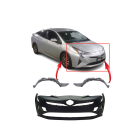 Bumper Cover & Fender Liner Kit for Toyota Prius 2016-2018