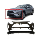 Front Bumper Cover Kit for 2019-2023 Toyota RAV4 Hybrid TO1000451 TO1095213