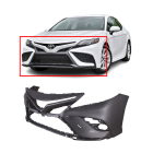 Front Bumper Cover For 2021-2023 Toyota Camry SE/XSE Primed TO1000471