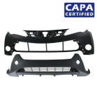 Front Bumper Cover Kit for 2013-2015 Toyota RAV4 US TO1014101 TO1015108 CAPA