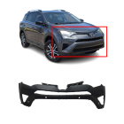 Front Bumper Cover For 2016-2018 Toyota RAV4 W/Park Holes Primed TO1014103