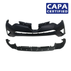 Front Bumper Cover Kit for 2016-2018 Toyota RAV4 W/O Park Hls TO1014105 CAPA