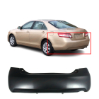 Primed Rear Bumper Cover For 2007-2011 Toyota Camry Base LE XLE CE 5215906950