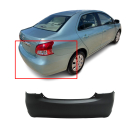 Rear Bumper Cover For 2007-2012 Toyota Yaris Sedan Primed 5215952929 TO1100249