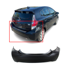 Rear Bumper Cover For 2012-2016 Toyota Prius C Primed 5215952971 TO1100302