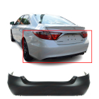 Primed Rear Bumper Cover for 2015-2017 Toyota Camry LE SE XLE XSE TO1100315