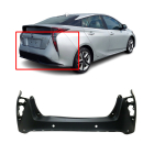 Rear Bumper Cover For 2016-2018 Toyota Prius W/Park Holes Primed TO1100320