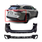 Bumper Cover Kit for Toyota Highlander 2020-2023